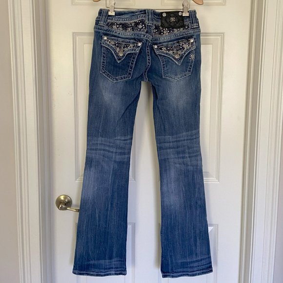 Miss Me Bootcut Jeans – Size 28 – Standout Style! - Picture 5 of 11